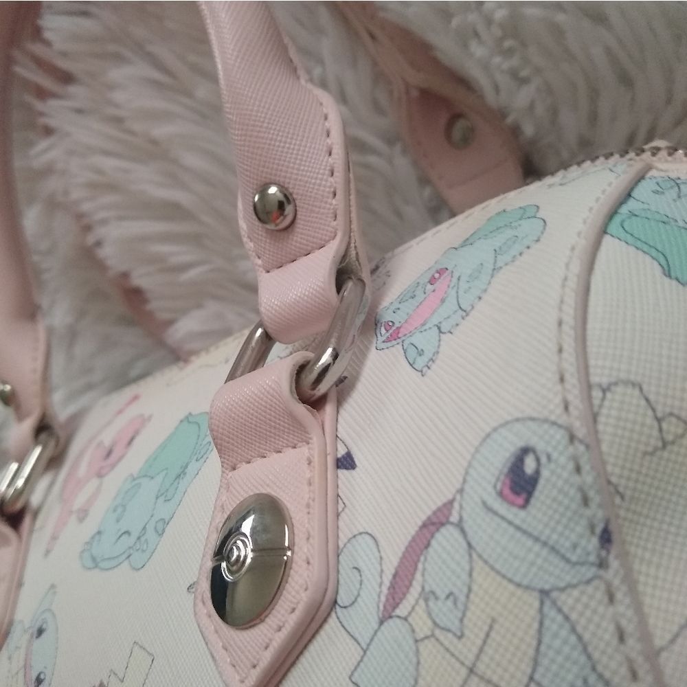 Loungefly Pokémon Starters Pastel Print Purse - Picture 17 of 17